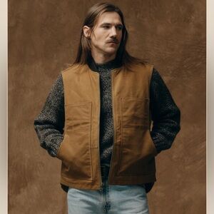 NWT Filson Tin Cloth Insulated Work Vest M